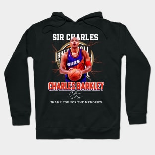 Charles Barkley The Chuck Basketball Legend Signature Vintage Retro 80s 90s Bootleg Rap Style Hoodie